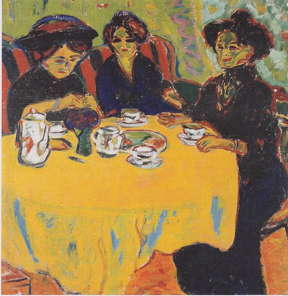 Coffee drinking women